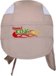 Bandana–casquette d’été pour enfants NEW BABY Speed King beige