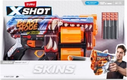 Pistolet à fléchettes X-SHOT SKINS DREAD – Beast Mode (12 fléchettes)
