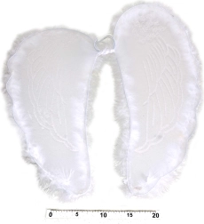 Ailes d’ange avec plumes 47 × 47 cm