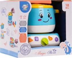 Cuisinière interactive avec casserole et trieur de formes