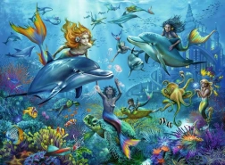 Ravensburger puzzle Aventure sous-marine XXL 100 pièces