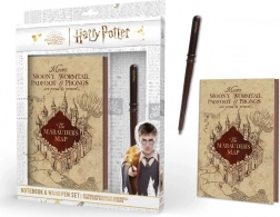 Bloc-notes Harry Potter avec baguette – Carte du Maraudeur
