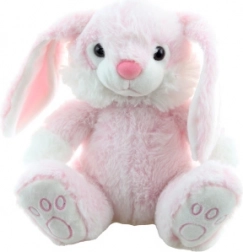 Lapin en peluche rose