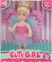 Poupée avec ailes amovibles 12 cm