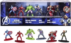 Figurines en métal JADA MARVEL AVENGERS, 6 pcs, 4 cm