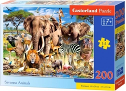 Puzzle 200 pièces – Savanna Animals