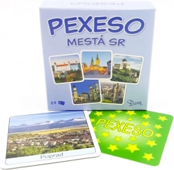 Pexeso en boîte Villes de Slovaquie