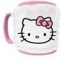 Tasse Hello Kitty avec manchon en peluche amovible 440 ml