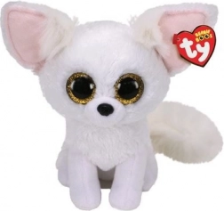 Mascotte renard polaire Phoenix 24 cm