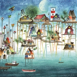 Puzzle Pier City 1023 pièces MAGNOLIA