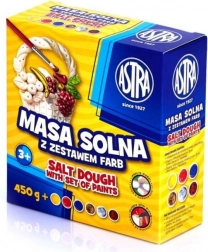 Astra pâte à modeler salée avec couleurs