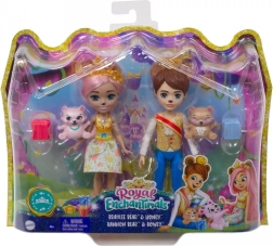 Enchantimals – Set royal Braylee et Bannon – 2 poupées avec oursons