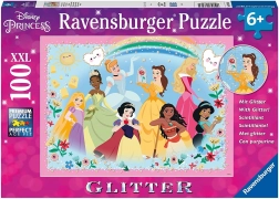 RAVENSBURGER puzzle scintillant DISNEY princesses xxl 100 pièces