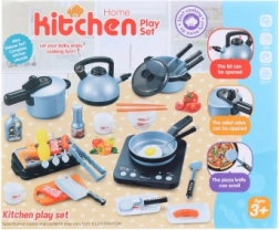 Ensemble de vaisselle avec réchaud