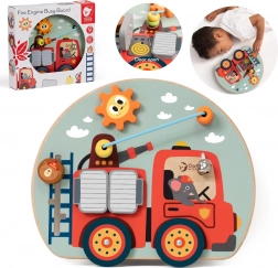 CLASSIC WORLD tableau de manipulation multifonction 6-en-1 pompiers