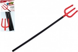 Fourche du diable pliable en plastique 110 cm pour carnaval