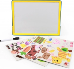 Tableau de dessin magnétique pour enfants avec animaux