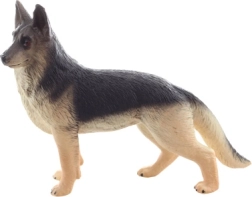 Chien de berger en plastique 9 cm