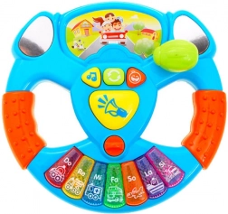 Volant musical interactif pour enfants avec sons
