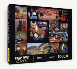 Puzzle Star Trek chats 1000 pièces