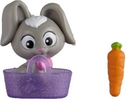 Mattel Barbie lapin dans un panier avec une carotte