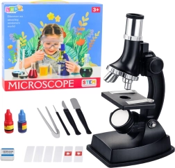 Microscope éducatif pour enfants 300× avec kit d’accessoires