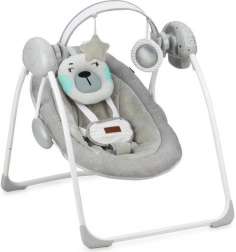 Transat à bascule avec mélodies MoMi LISS ours bleu