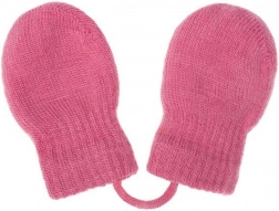Gants d’hiver tricotés pour enfants NEW BABY rose