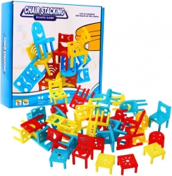 Jeu d’adresse Tour de chaises pour enfants et adultes