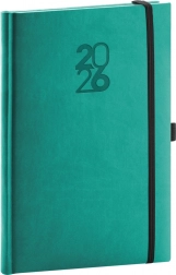 Agenda hebdomadaire Notique Aprint Top 2026 turquoise 15 x 21 cm