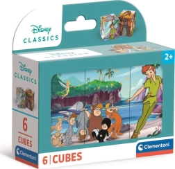 Cubes illustrés Disney contes – 6 cubes CLEMENTONI