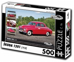 Puzzle RETRO-AUTA Škoda 1201 (1958), 500 pièces