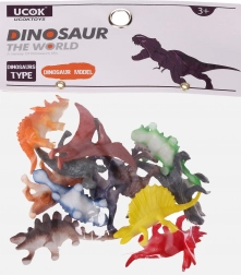 Figurines animaux dinosaures set 12 pcs 5 cm