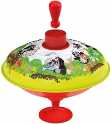 Toupie classique avec motif La Petite Taupe