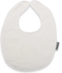 Bavoir pour bébé en mousseline New Baby blanc