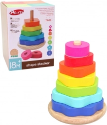 Tour éducative en bois pour enfants