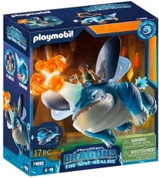 Set de figurines PLAYMOBIL DRAGONS Plowhorn & D'Angelo