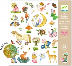 Autocollants Djeco - Fées et licornes