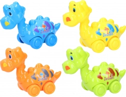 Dinosaures à inertie 14 cm – jouets roulants colorés pour enfants