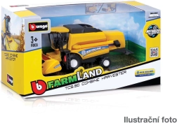 Bburago Farmland moissonneuse-batteuse New Holland TC5.90 18 cm – modèle en métal avec accessoires