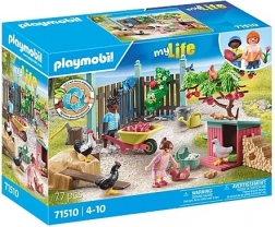 Playmobil Petits poussins Ferme dans l’enclos