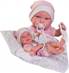 Poupée bébé réaliste en vinyle souple