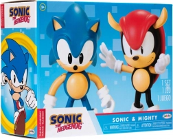 Figurines SONIC Classic et Mighty 10 cm – lot de 2 pièces
