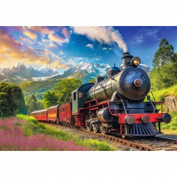 Puzzle 1000 pièces – Voyage en train