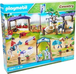 Set de figurines Country – tournoi équestre avec station de lavage pour chevaux