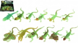 Jouet lumineux en silicone animal ou reptile 16 cm