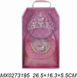 Ensemble mode pour petite princesse – couronne et sac à main