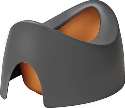 Pot de chambre pour enfants Teggi, ergonomique, réversible, avec bec verseur, graphite