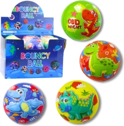Balle en mousse avec dinosaures 10 cm