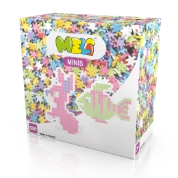 Jeu de construction MELI MINIS Pastel – 1200 pièces